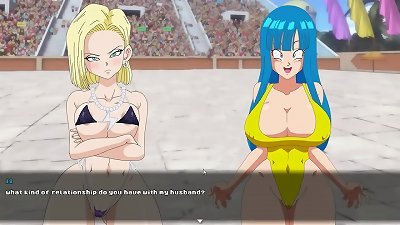 super biotch Z Tournament [Hentai game] Ep.1 Android 18 fighting tournament for panties