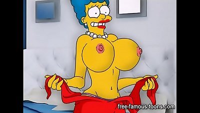 Simpsons hentai parody lovemaking